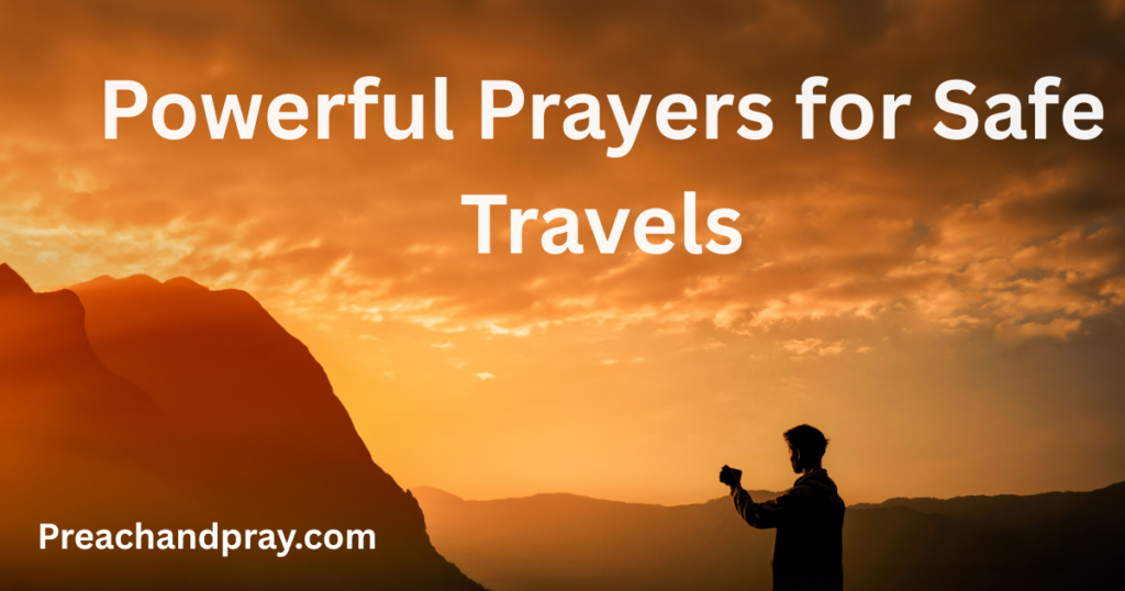Powerful Prayers for Safe Travels