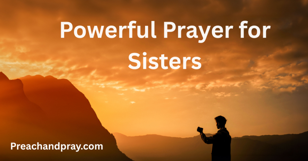 Powerful Prayer for Sisters