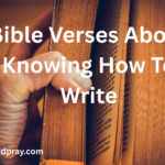 40 Inspiring Bible Verses About Knowing How To Write