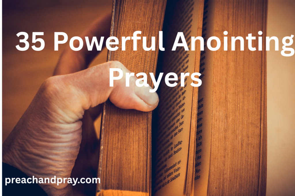 Powerful Anointing Prayers