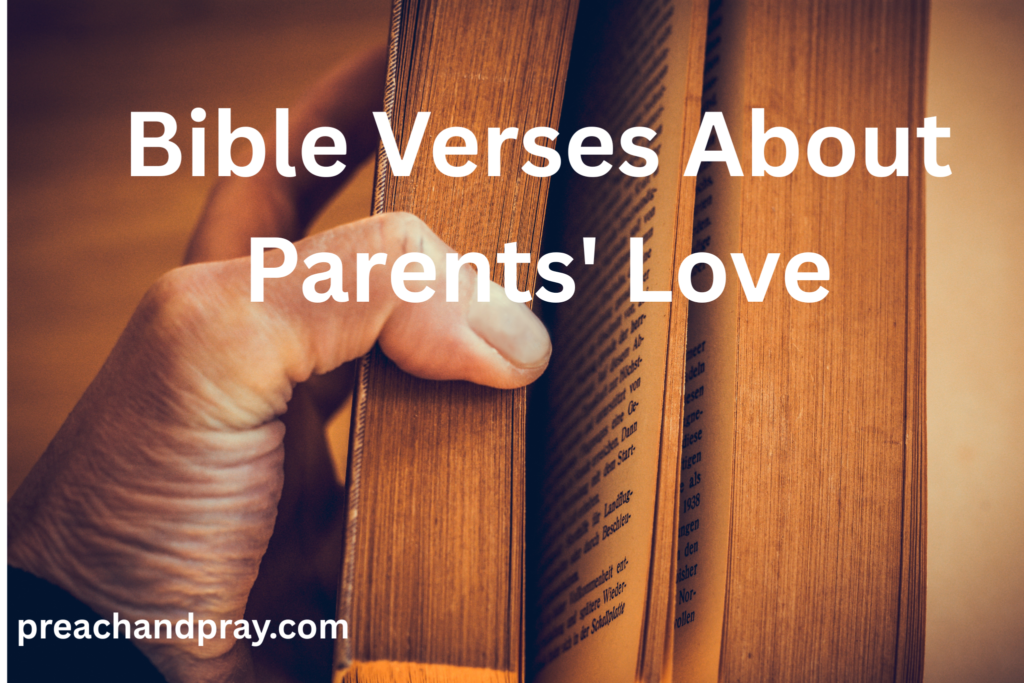 Bible Verses About Parents' Love